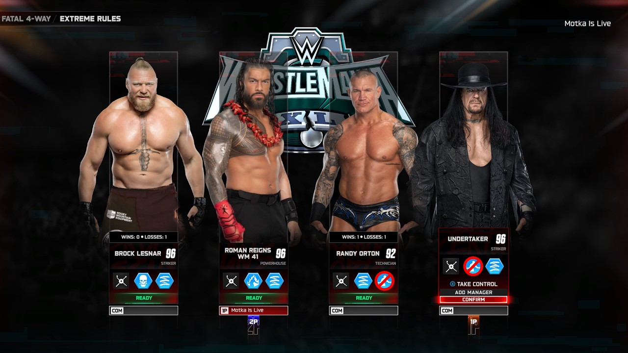 WWE 2K25 LIVE: Dream Match 🥊 10 Feb 2026 #wwe2k25 #livestreaming