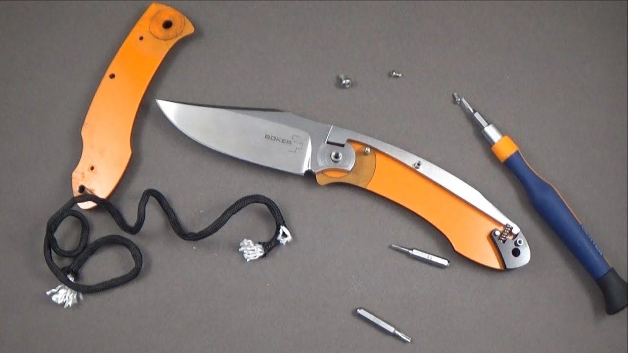 🔧 Démontage du Couteau Böker Frelon - Un Design de Raphaël Durand
