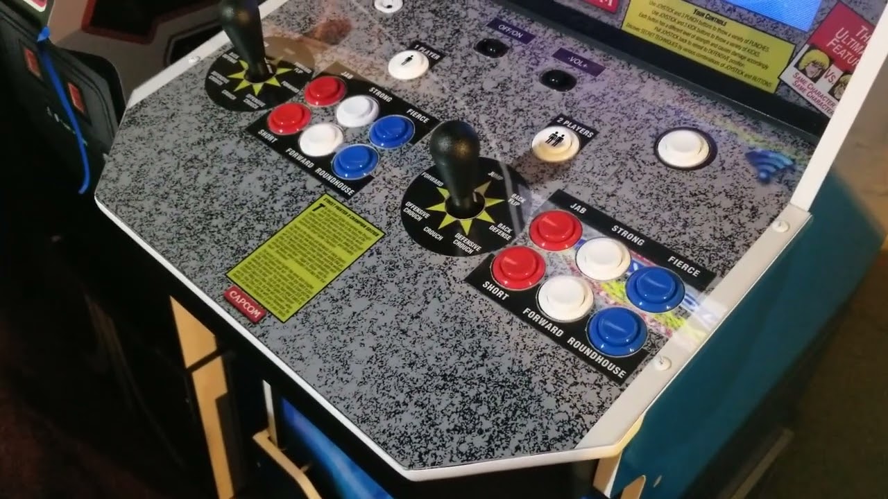 Which buttons do you use? Arcade1up SF2 Big Blue completed control panel!
