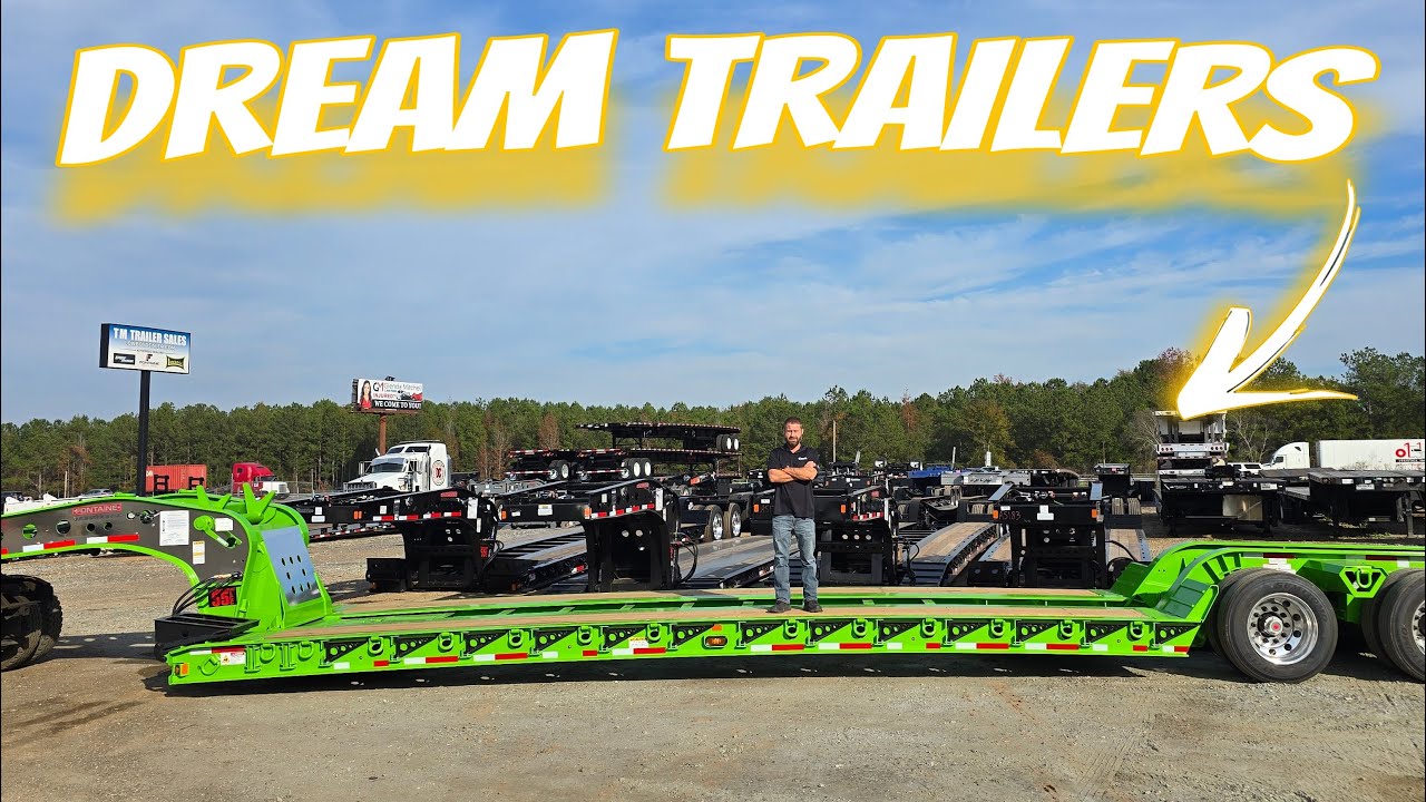 Пять лучших роскошных большегрузных прицепов, которые вам стоит увидеть — тур от Heavy Haul HQ