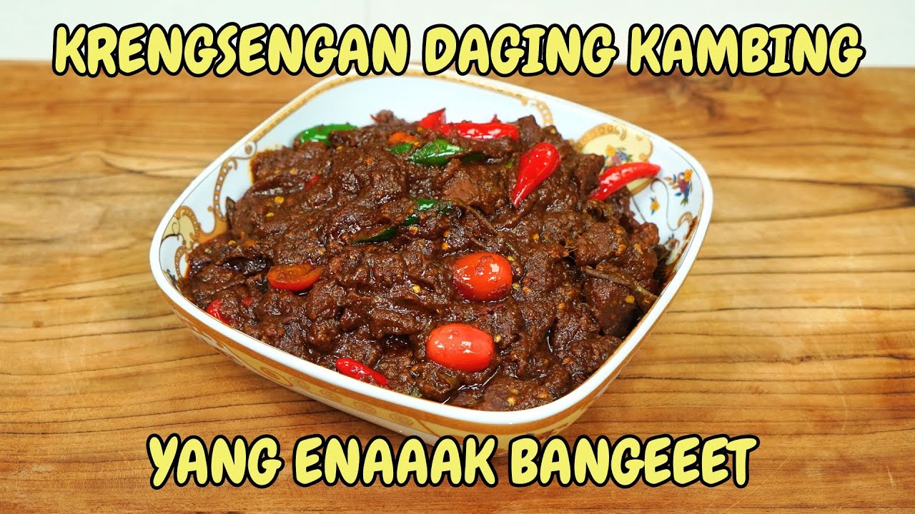 KRENGSENGAN DAGING KAMBING YANG ENAAAK BANGEEET