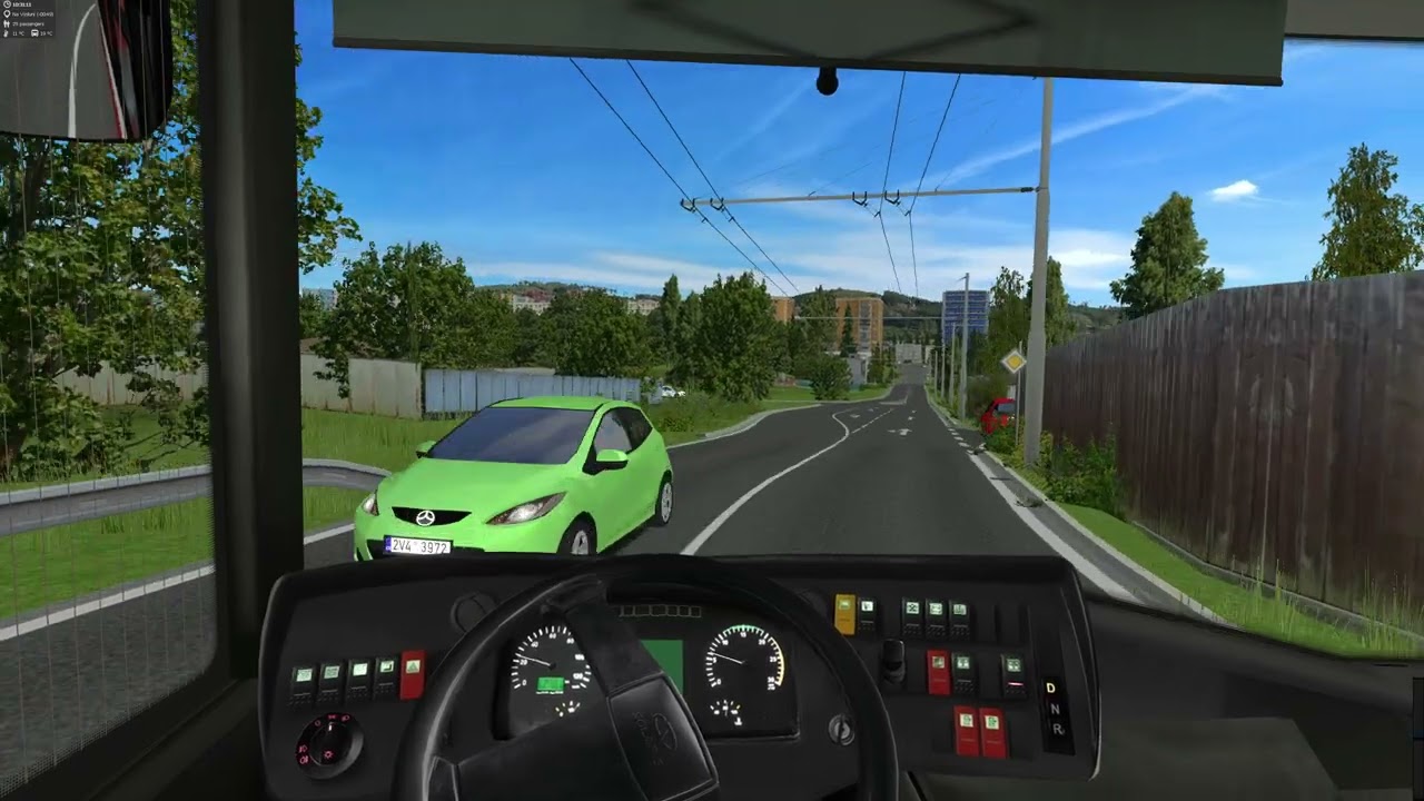 Simt Simulátor linka 61 (Hlavní nádraží - Borovec, centrum)