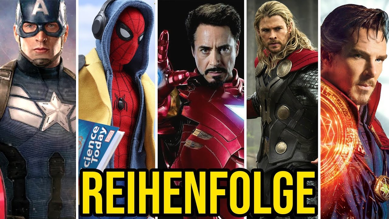 Alle MARVEL-Filme in RICHTIGER Reihenfolge | Recap | Jay & Arya