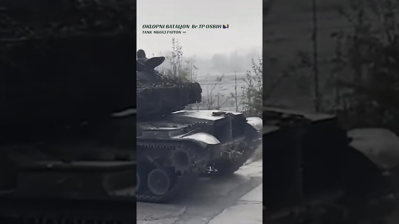 OSBiH i M60A3 Patton &ndash; Stari ratnik pod bh. zastavom! 🇧🇦 #osbih #bosnaihercegovina #tank #m60a3