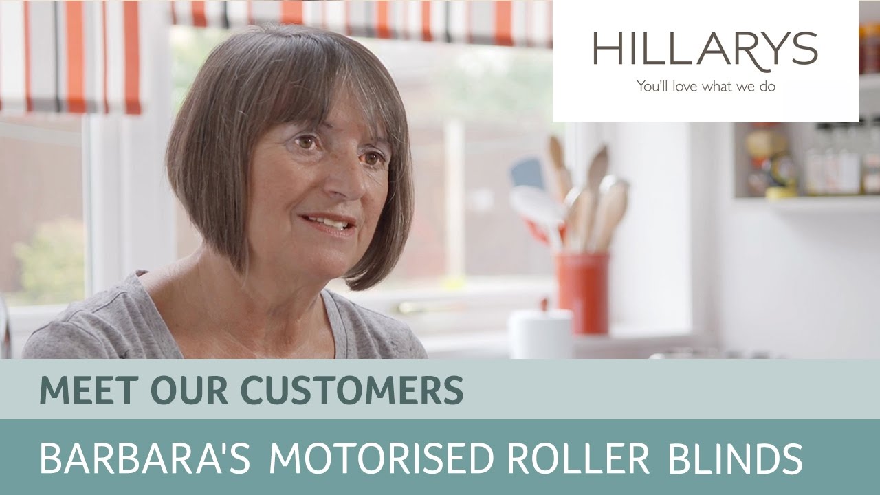 Hillarys Reviews - Barbara's motorised roller blinds