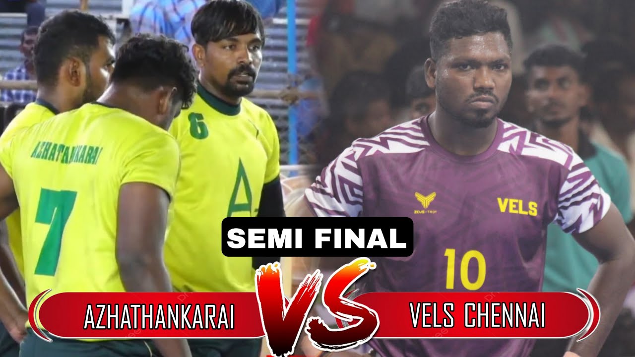 SF - VELS CHENNAI VS AZ AZHATHANKARAI  || SOUTH INDIA  MATCH || KEELAPAVOOR KABADDI @2024