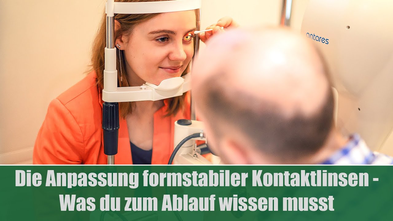 Die Anpassung formstabiler Kontaktlinsen - Was du zum Ablauf wissen musst