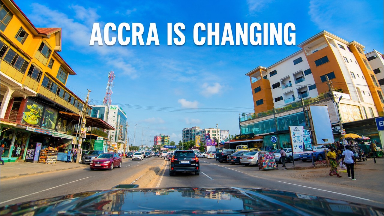 ACCRA CITY is Changing... My ROAD TRIP Around Ghana TODAY!