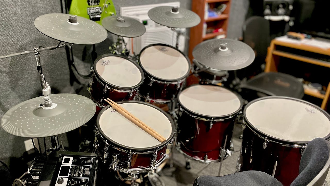 Acoustic to Electric drum conversion. Pros/ Cons, Process, Demo .#drumhacks. @charlescampbell6167