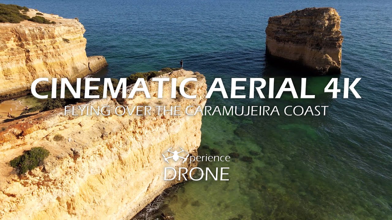 Caramujeira Coast (Portugal) 4K DRONE VIDEO with ambient music