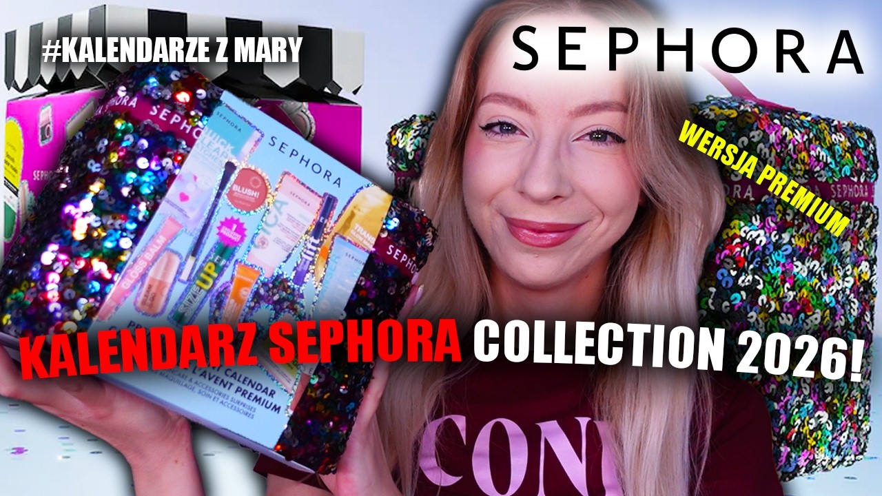 SEPHORA COLLECTION 24 DNIOWY KALENDARZ ADWENTOWY PREMIUM UNBOXING | CENY | SWATCHE