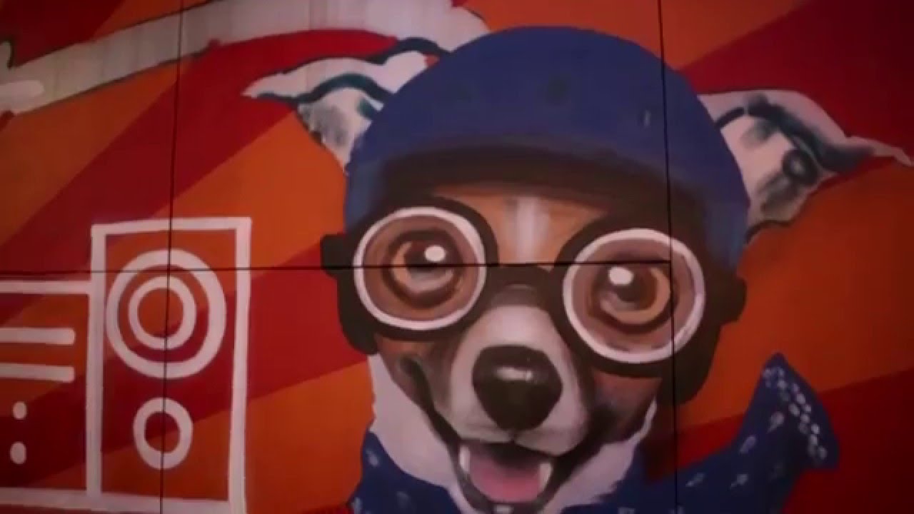 Street Art для Эльдорадо Экспресс