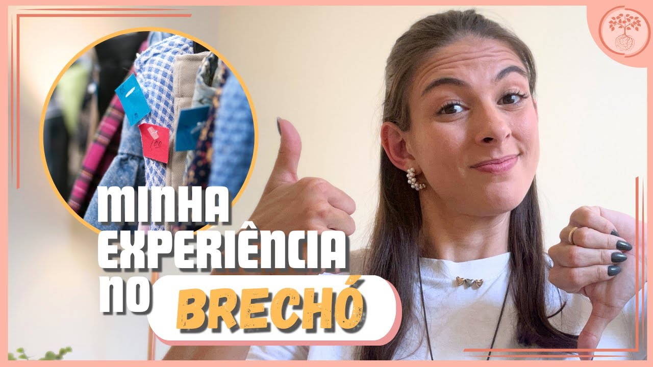 VLOG TROQUEI MINHAS ROUPAS NO BRECHÓ! SERÁ QUE VALE A PENA EM BUSCA DE UMA VIDA MAIS MINIMALISTA!