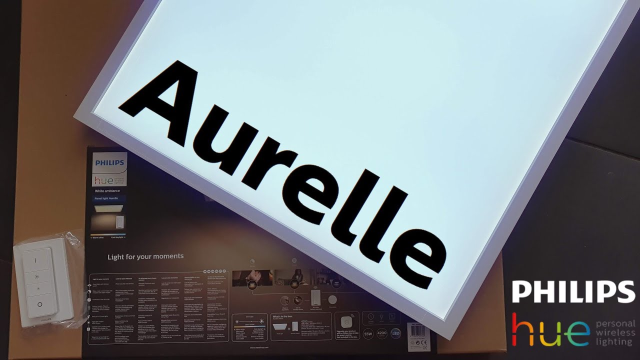 Philips Hue Aurelle 💡 il m'en met plein les yeux 👀