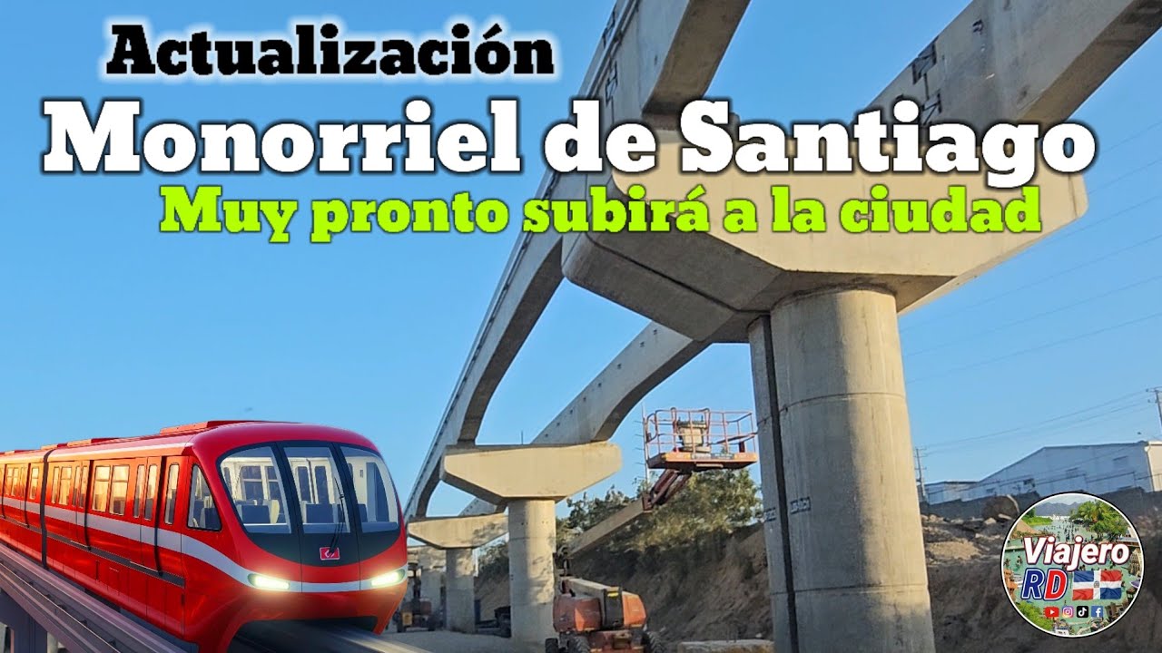 Monorriel de Santiago estará en ciudad pronto. Instalaron las barras eléctricas y el transformador