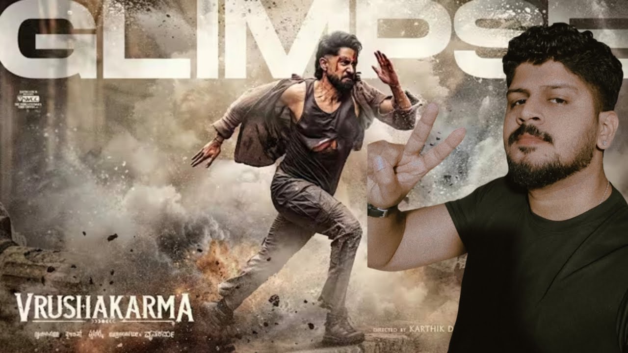 Vrushakarma Glimpse Reaction | Naga Chaitanya mythical Spectacle | SRKreactVERSE 