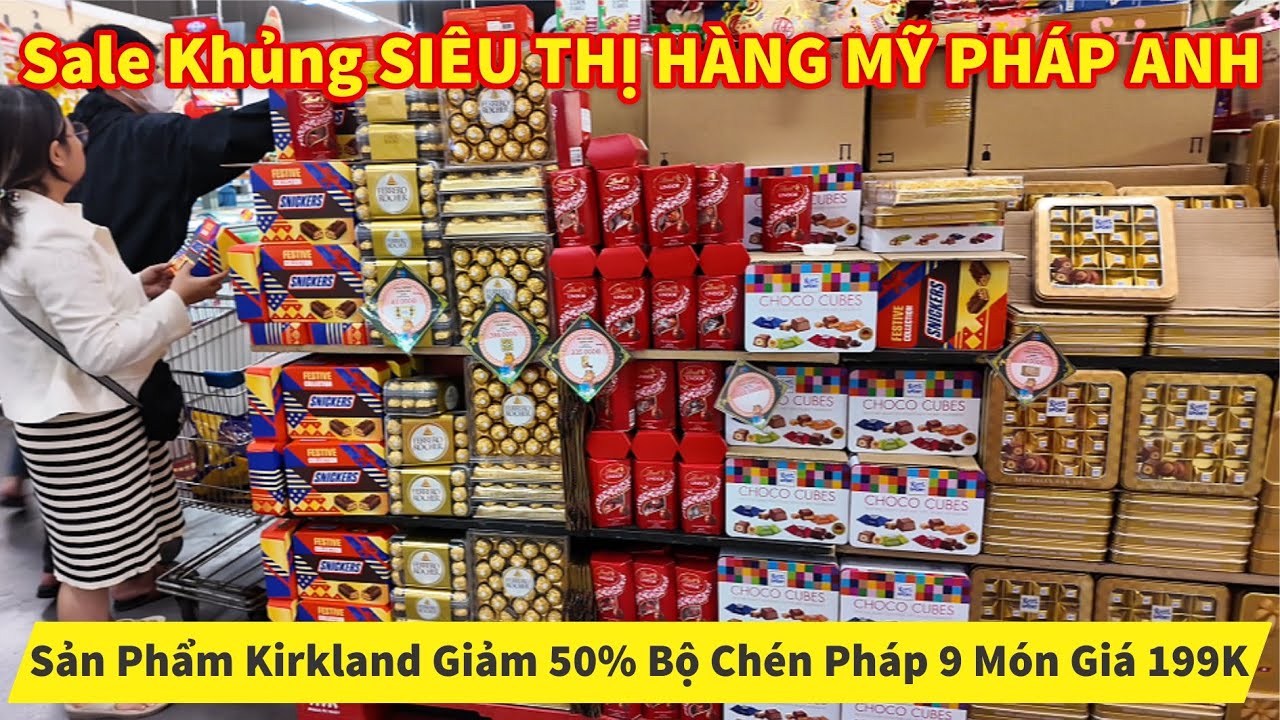 Sale Khủng SIÊU THỊ HÀNG MỸ PHÁP ANH Sản Phẩm Kirkland Giảm 50% Bộ Chén Pháp 9 Món Giá 199K