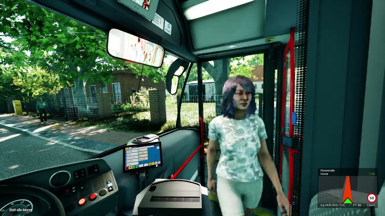 The bus lijn 804 van RewestraBe naar Malz