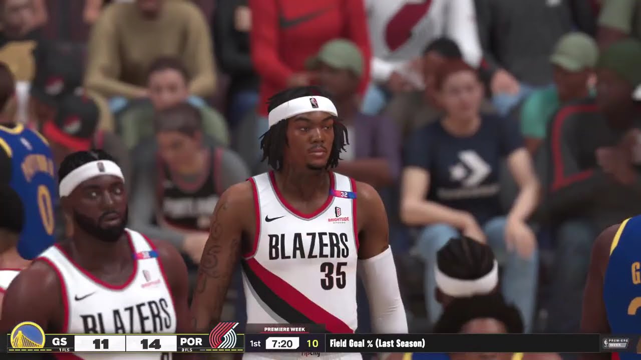 NBA 2K25 (PS5) Simulation: Portland Trail Blazers vs. Golden State Warriors