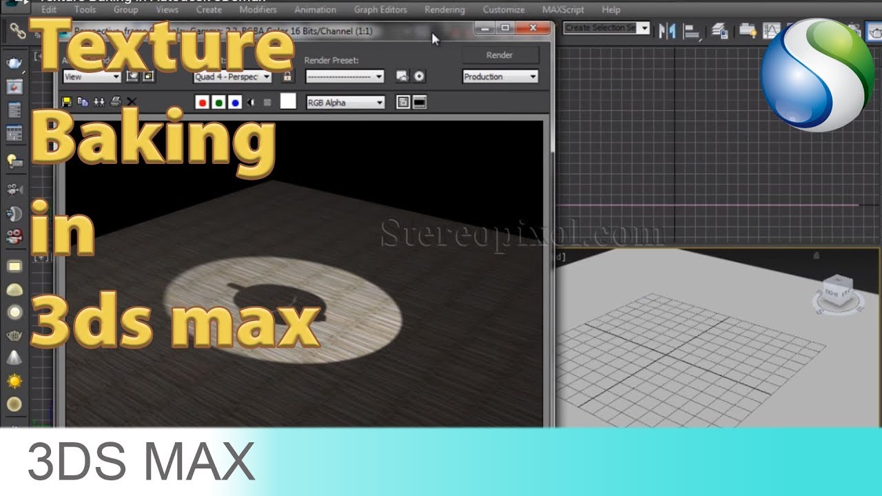 Texture Baking in Autodesk 3DsMax