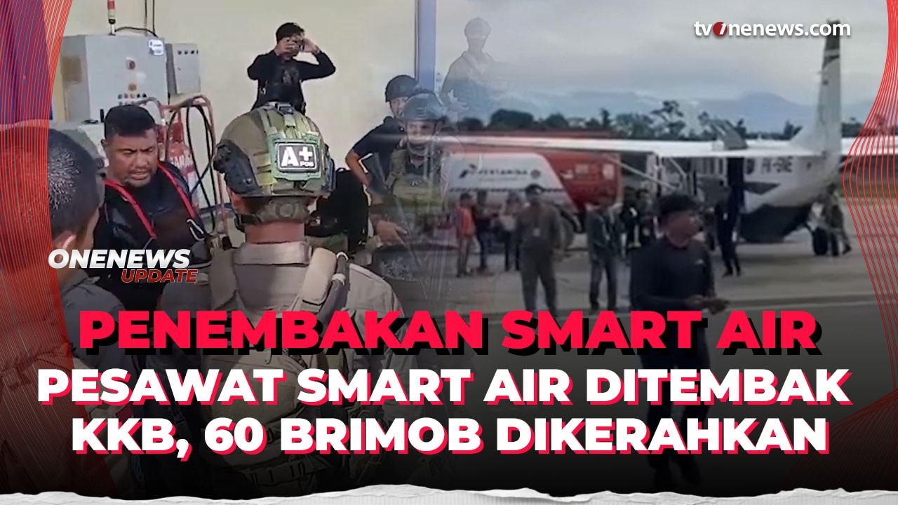 Kronologi Penembakan Pesawat Smart Air di Boven Digoel yang Tewaskan Pilot | OneNews Update