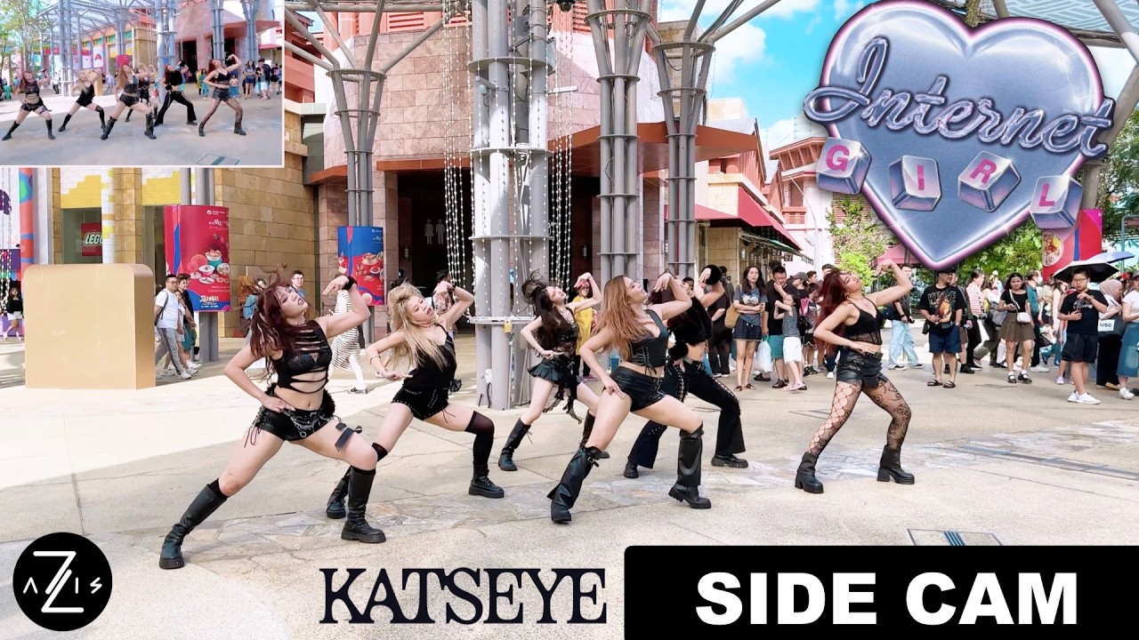 [DANCE IN PUBLIC / SIDE CAM] KATSEYE 'Internet Girl' | DANCE COVER | Z-AXIS FROM SINGAPORE