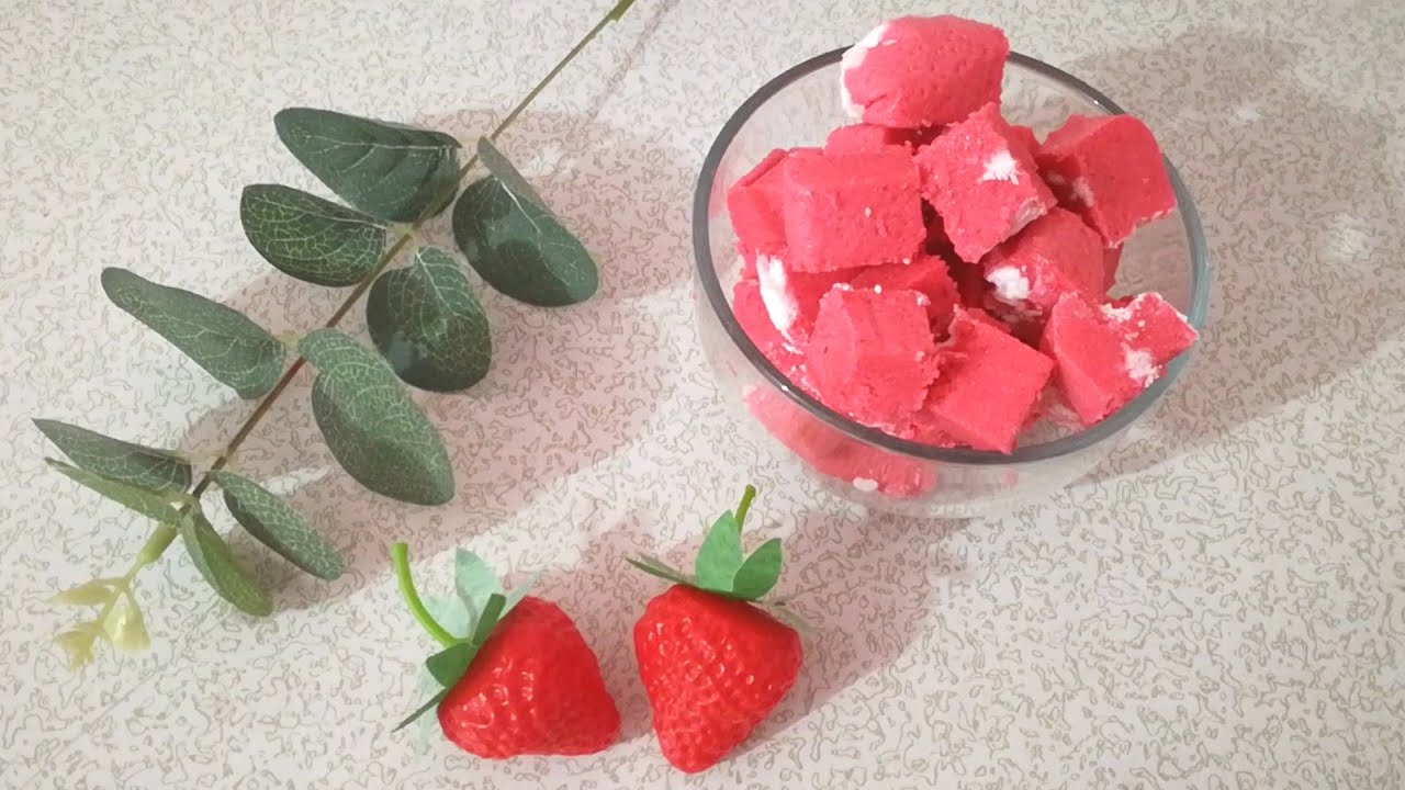 Resep permen strawberry