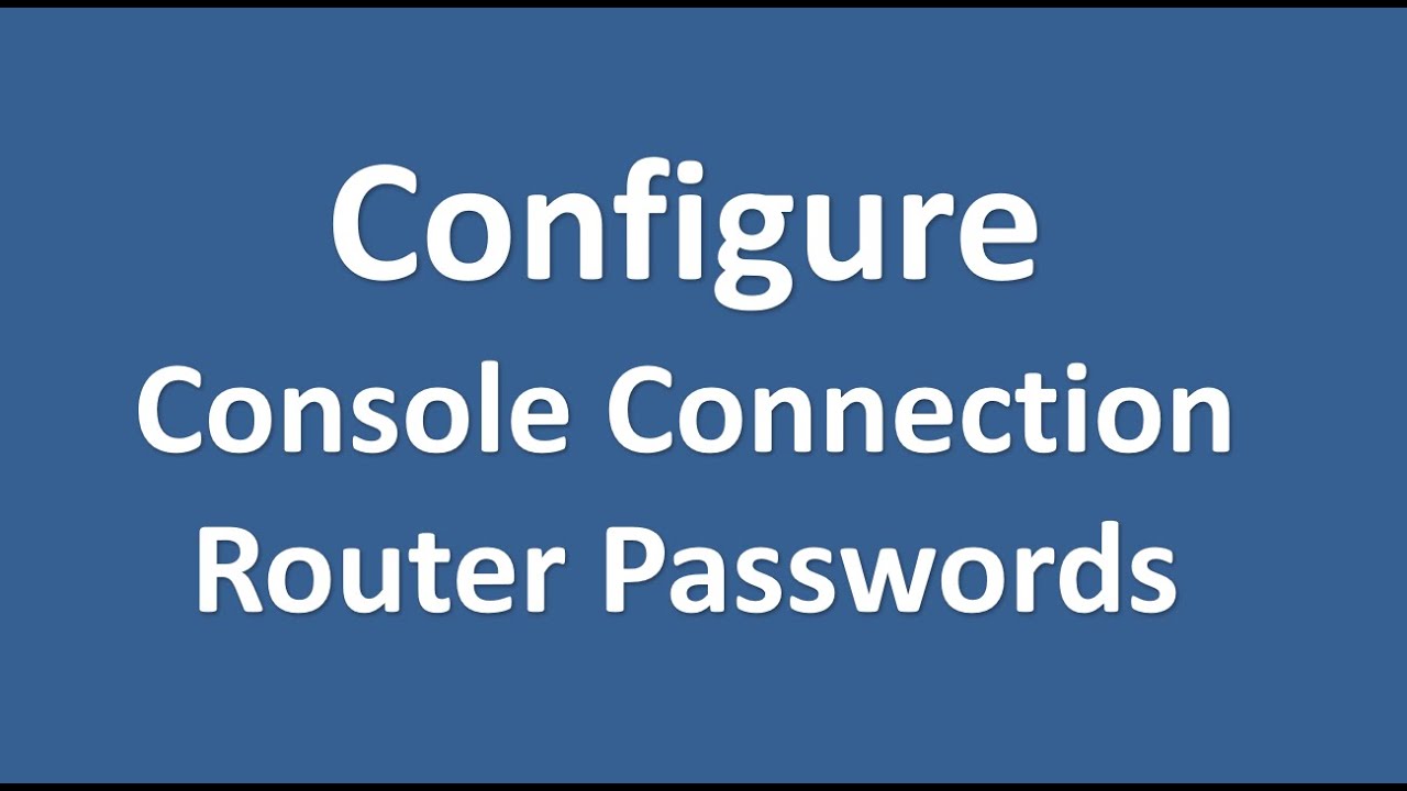 Console Connection, Enable Password, Enable Secret Lab (Hindi) - CCNA Full Course - Packet Tracer