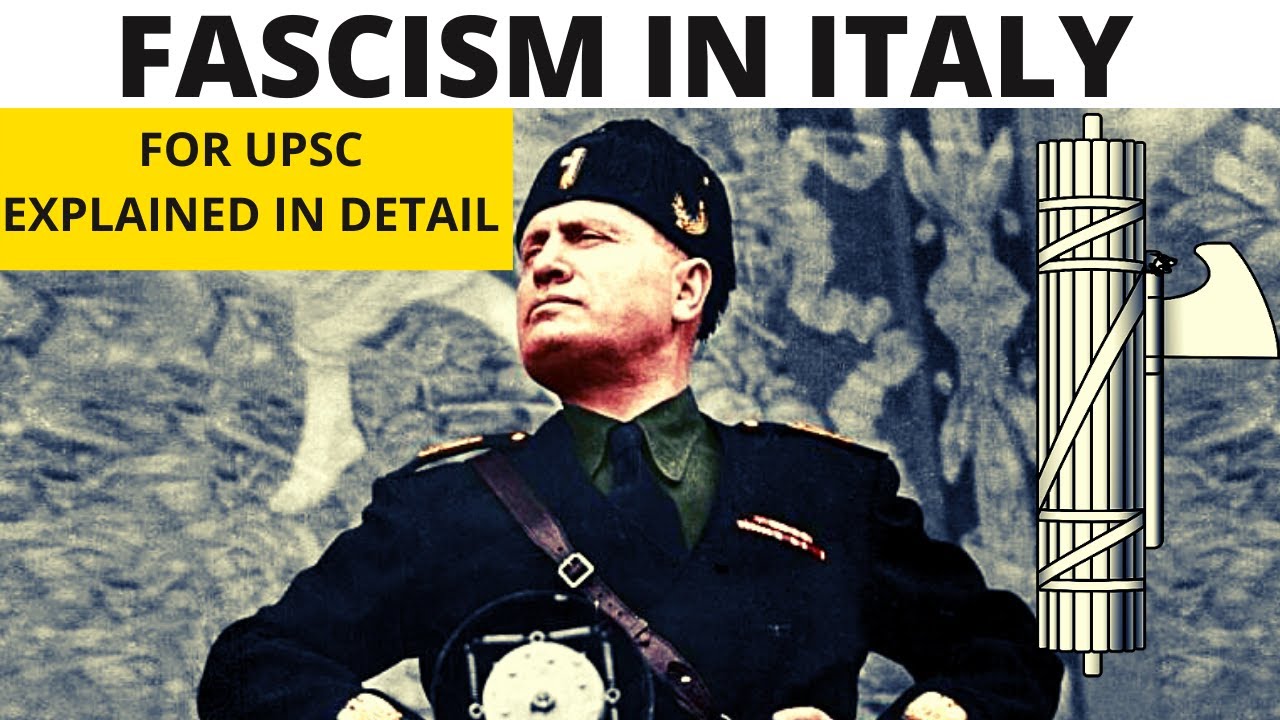 Rise of Fascism in Italy |इटली में फासीवाद का उदय | World History for UPSC/PCS/IAS/IPS/IRS(in Hindi)