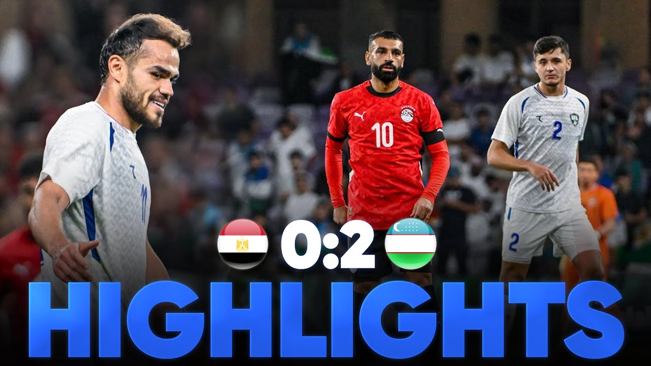 O'zbekistondan ajoyib g'alaba / Misr mag'lub qilindi (2:0)