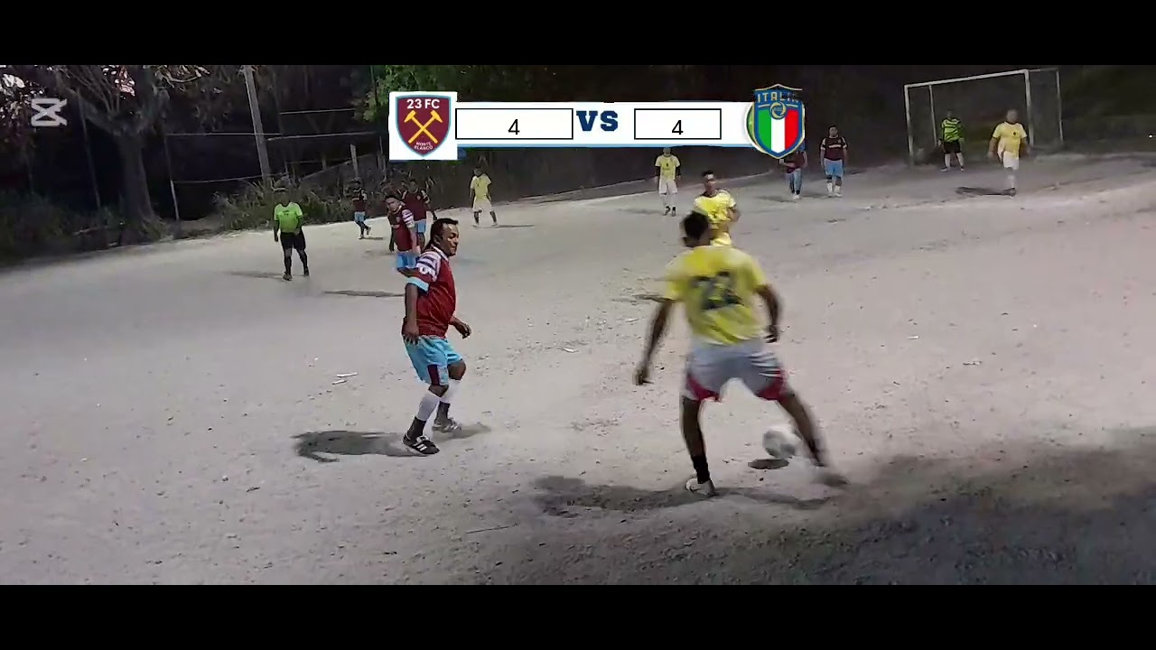 Fútbol papi monte blanco Fc23 vs Italia 24/1/26