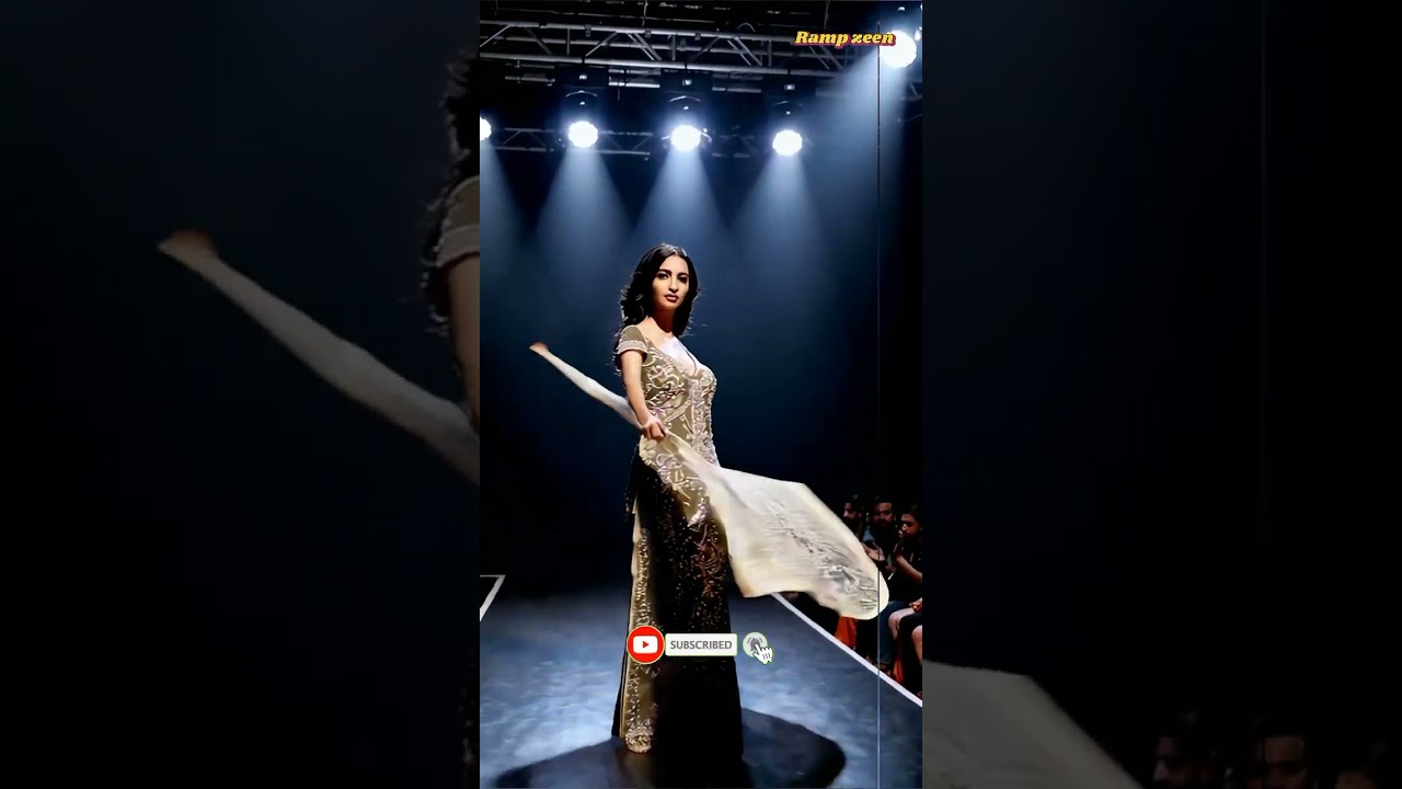 Tradition Meets Style 💥 | Desi Ramp Queen #shorts