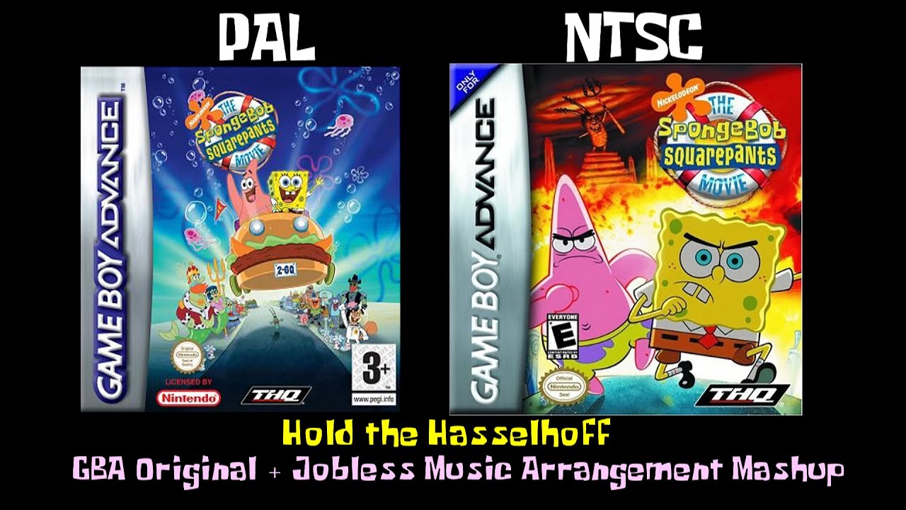 Spongebob Squarepants Movie Game (GBA): Hold the Hasselhoff (GBA + Jobless Music Arrangement mashup)