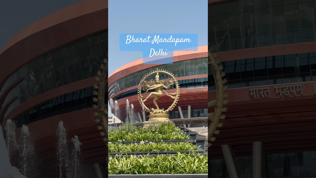 Iconic Bharat Mandapam Delhi 🩵