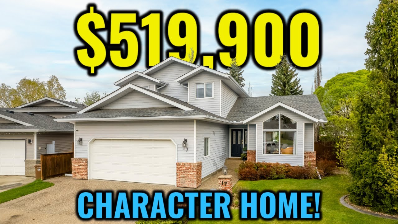 $519,900 Home for Sale in St. Albert, Alberta | 4 BEDROOMS | St. Albert Real Estate