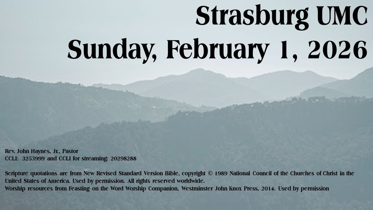 Worship February 1, 2026