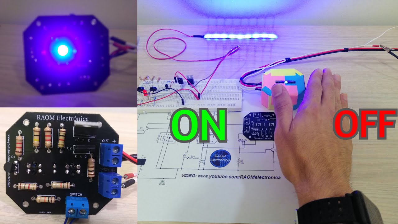 ⚡Interruptor Óptico - Apagado Automático -  Proyecto de electrónica💡