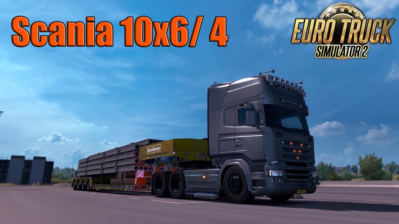 Scania 10x6/ 4 RJL l Euro Truck Simulator 2 Promods {G29}
