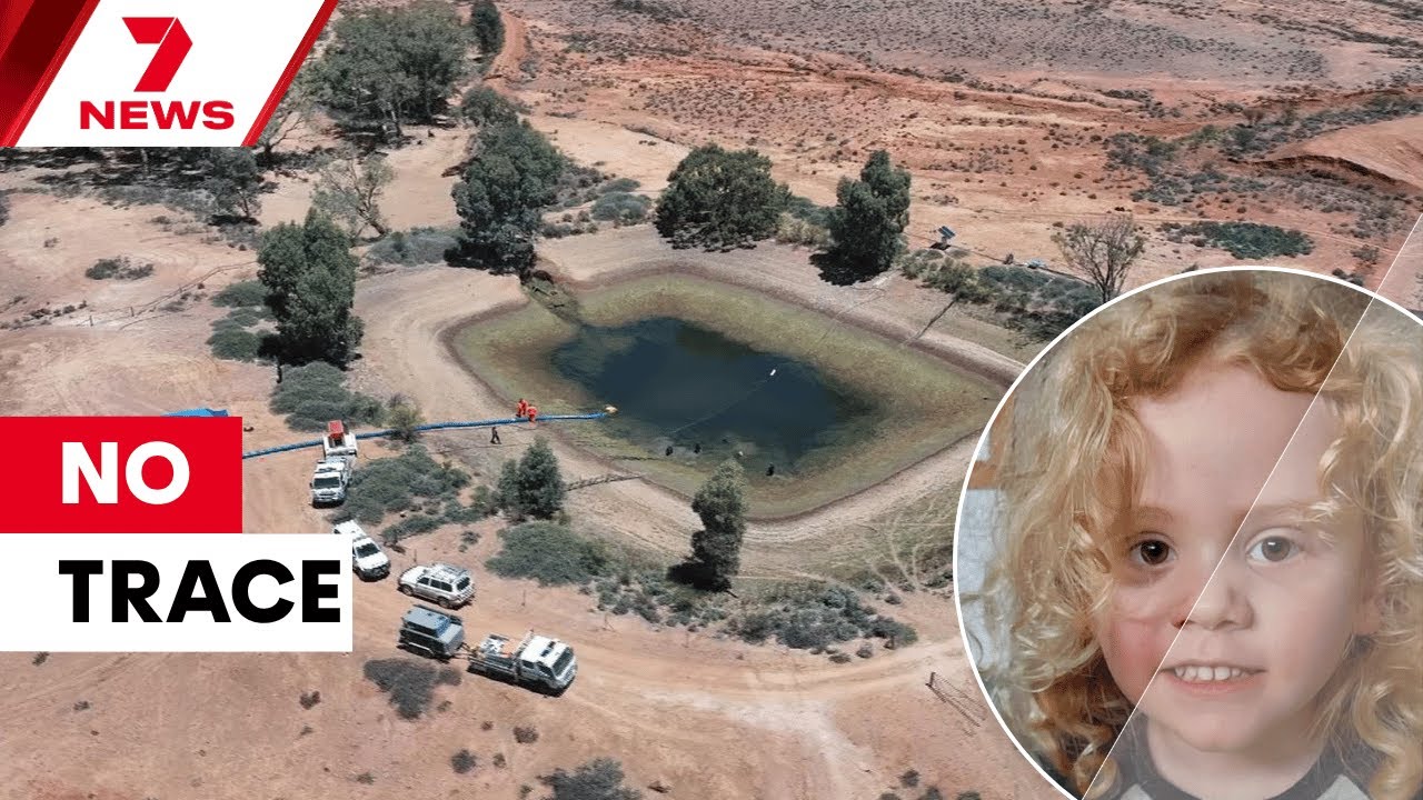 Tempers flare amid latest desperate search to find missing boy Gus Lamont | 7NEWS