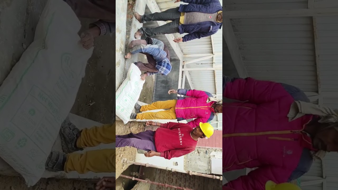 Slaking of lime ll lime ka bhujna live