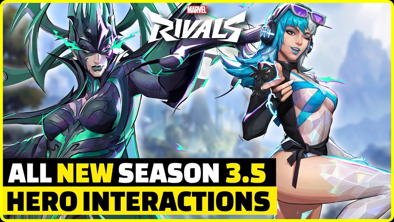 All NEW Season 3.5 Unique Interactions | Marvel Rivals