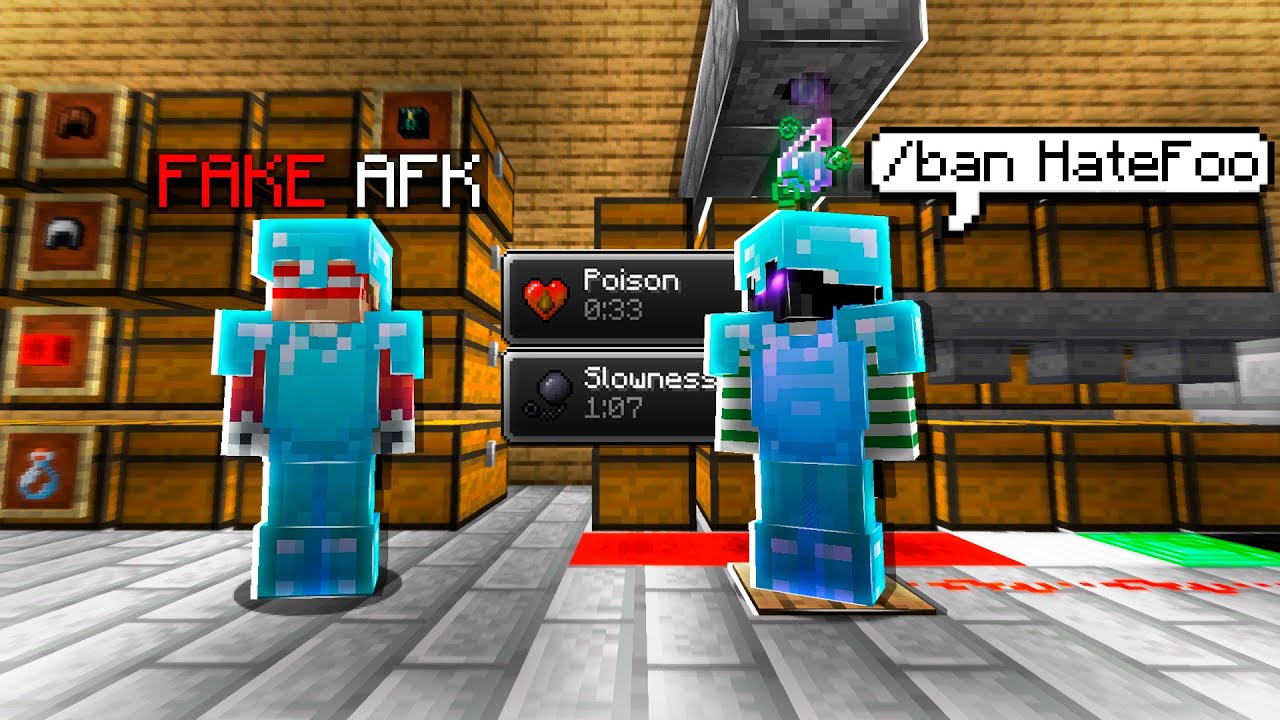 Trolling MeeZoid with debuffs (banned)