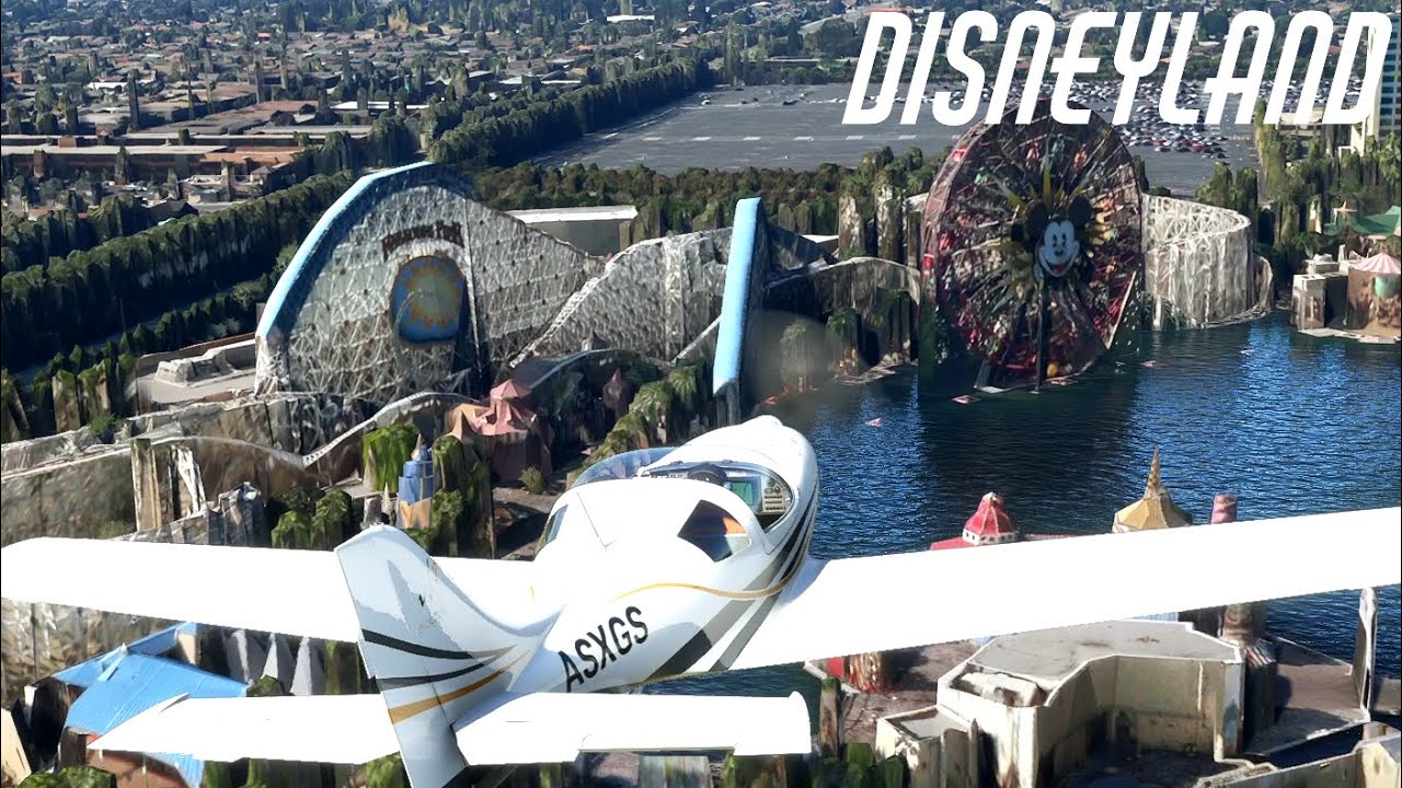Microsoft Flight Simulator 2020: Disneyland, California (Anaheim)