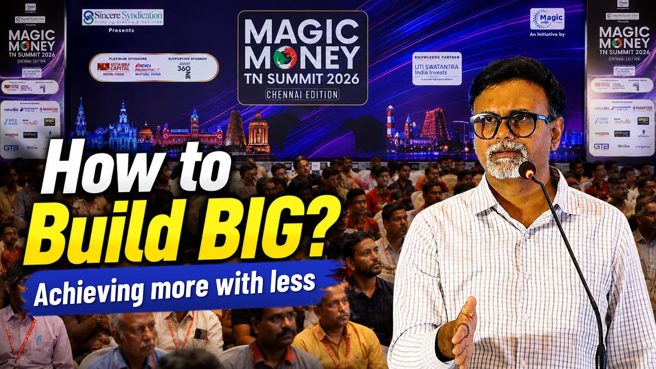 குறைந்த முதலீட்டில் அதிக லாபம்! The 10X Playbook! | Shyam Sekhar | Magic Money TN Summit 2026