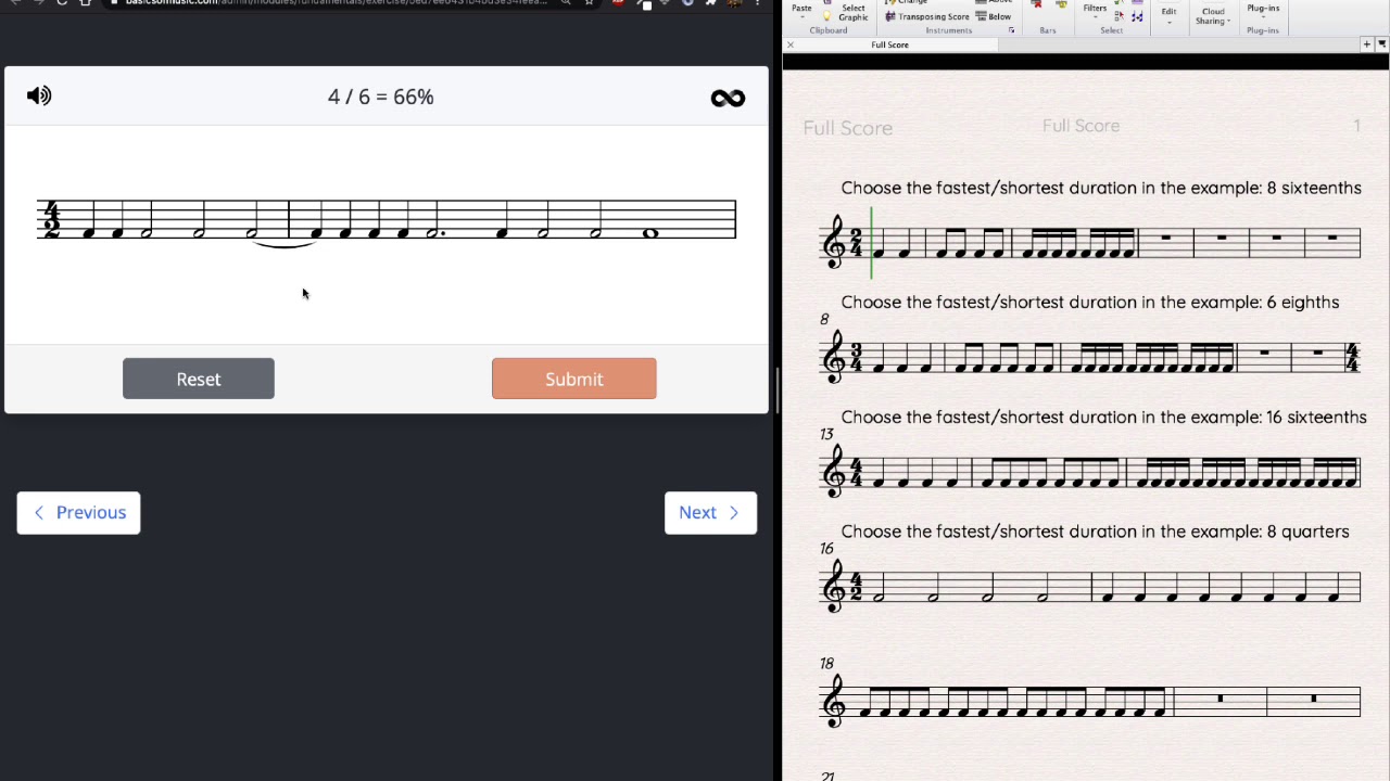 Practice with Simple and Compound Meter