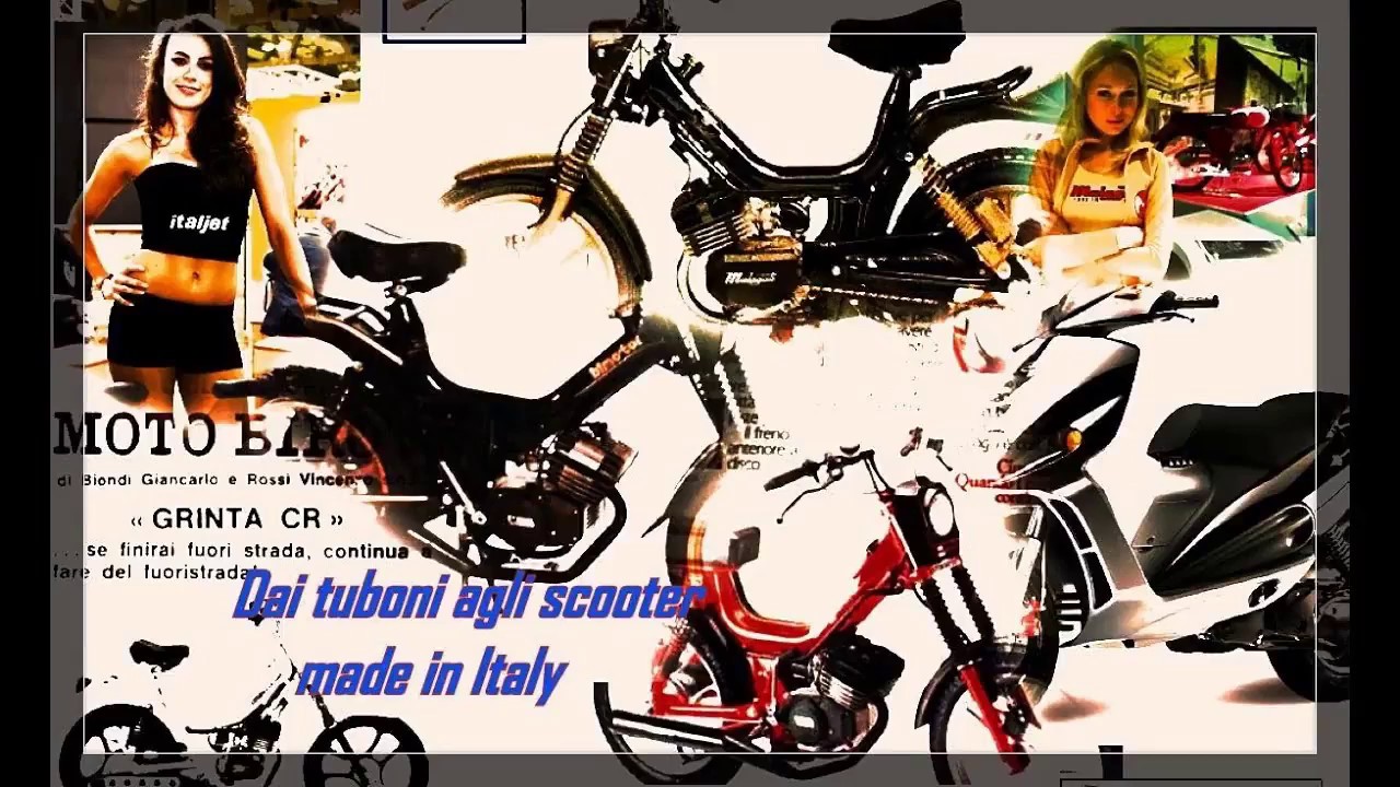 🇮🇹🏍️🛵Dai tuboni agli scooters MADE IN ITALY