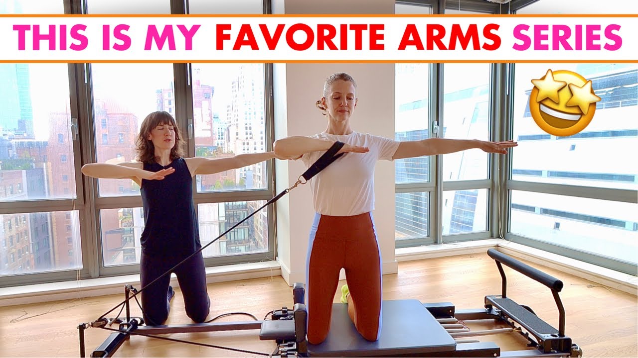 My FAVORITE Arm Workout 💜💪 15 minute Intermediate Pilates Reformer Arms Workout