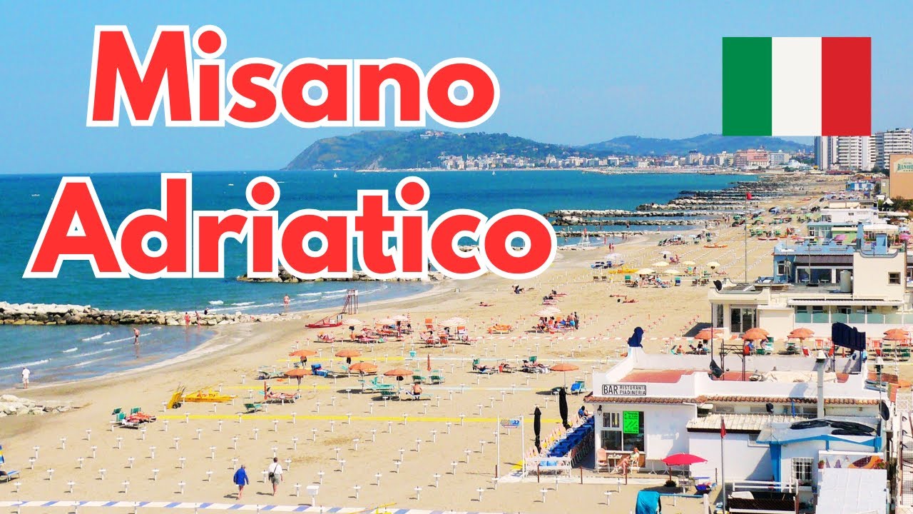 Misano Adriatico 4K Smooth Ride 🇮🇹 Peaceful Coastal Views ASMR