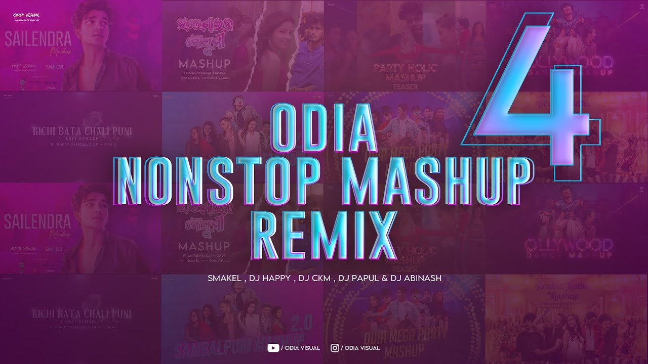 Odia Nonstop Mashup Remix | Pt - 4 | Odia Visual
