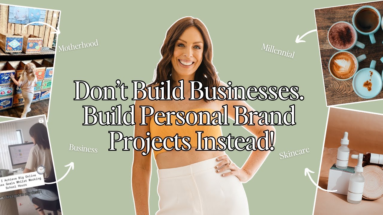 Don’t Build Businesses. Build Personal Brand Projects Instead!
